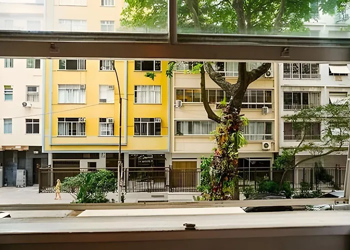 Apartamento confortável na quadra da praia Rio de Janeiro