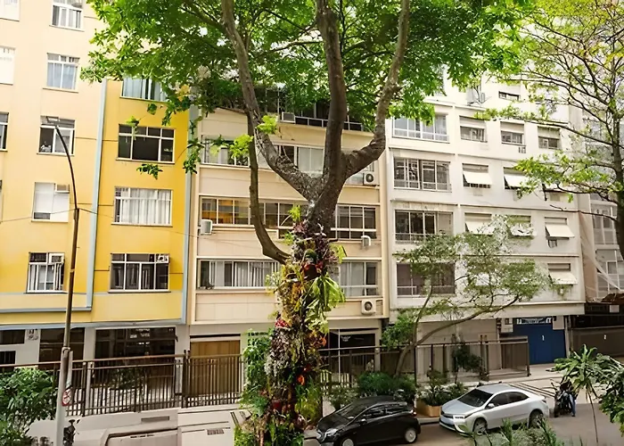 Apartamento confortável na quadra da praia Rio de Janeiro